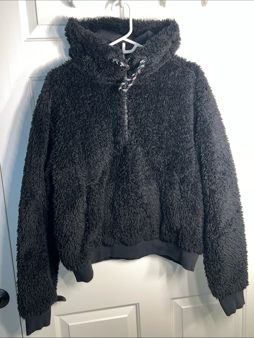 Lululemon : Oh So Sherpa Half zip W size 14 - black color